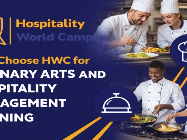 culinary arts and hospitality management for trainings