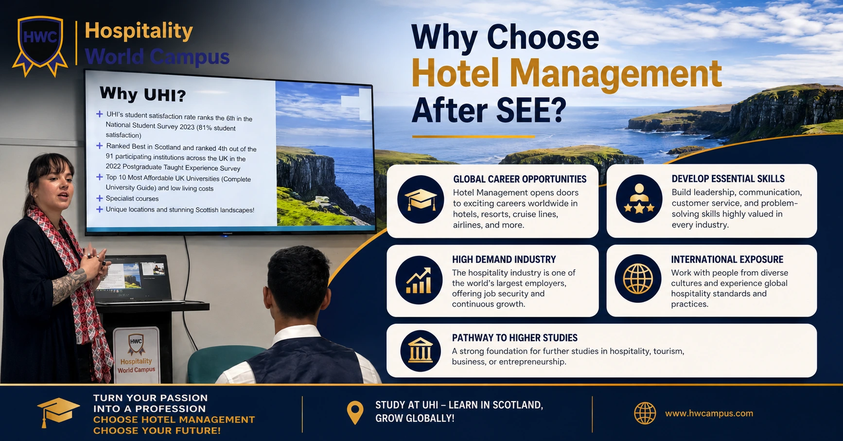 Why Choose Hotel Management After SEE