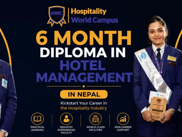 6 month diploma in hotel management in nepal