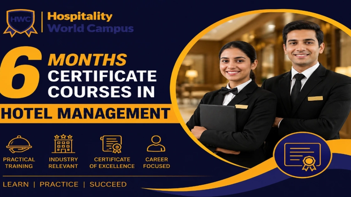 6 Months Certificate Courses in Hotel Management in Nepal
