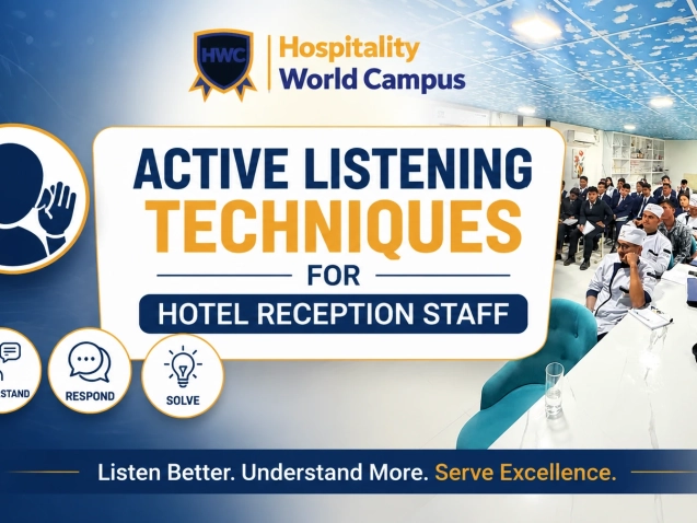 Active Listening Techniques for Hotel Reception Staff