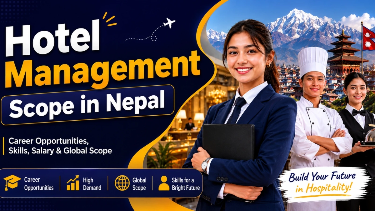 hotel management scope in nepal