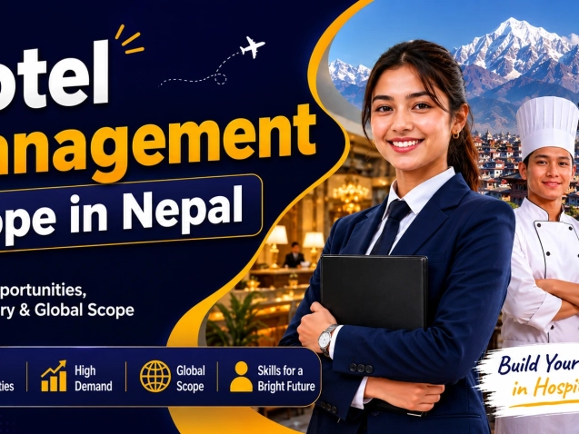 hotel management scope in nepal