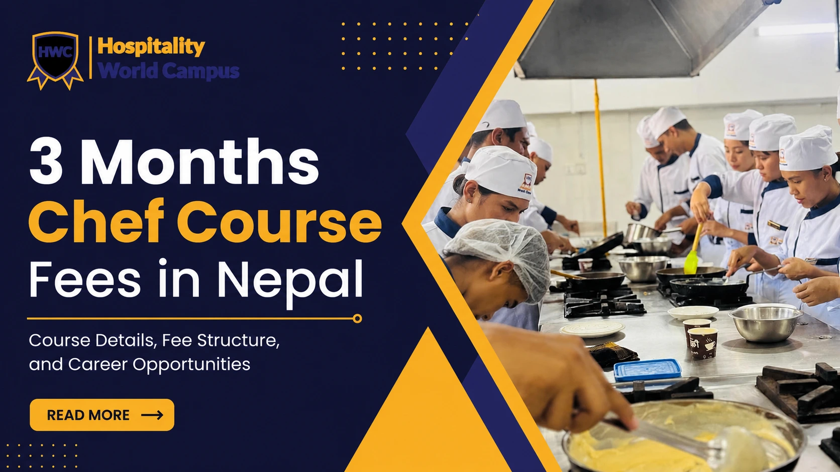 3 months chef course fees in nepal