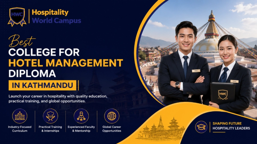 best college for hotel management diploma in kathmandu