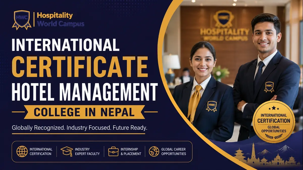 international certificate hotel management college in nepal
