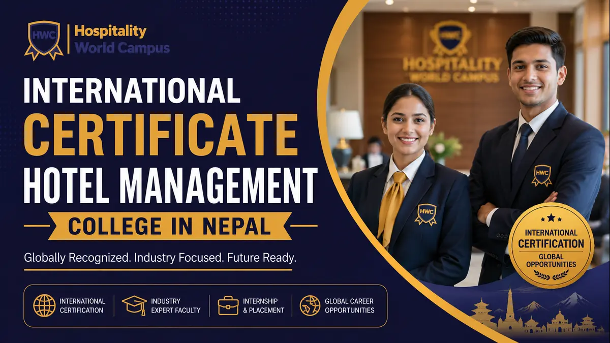 international certificate hotel management college in nepal