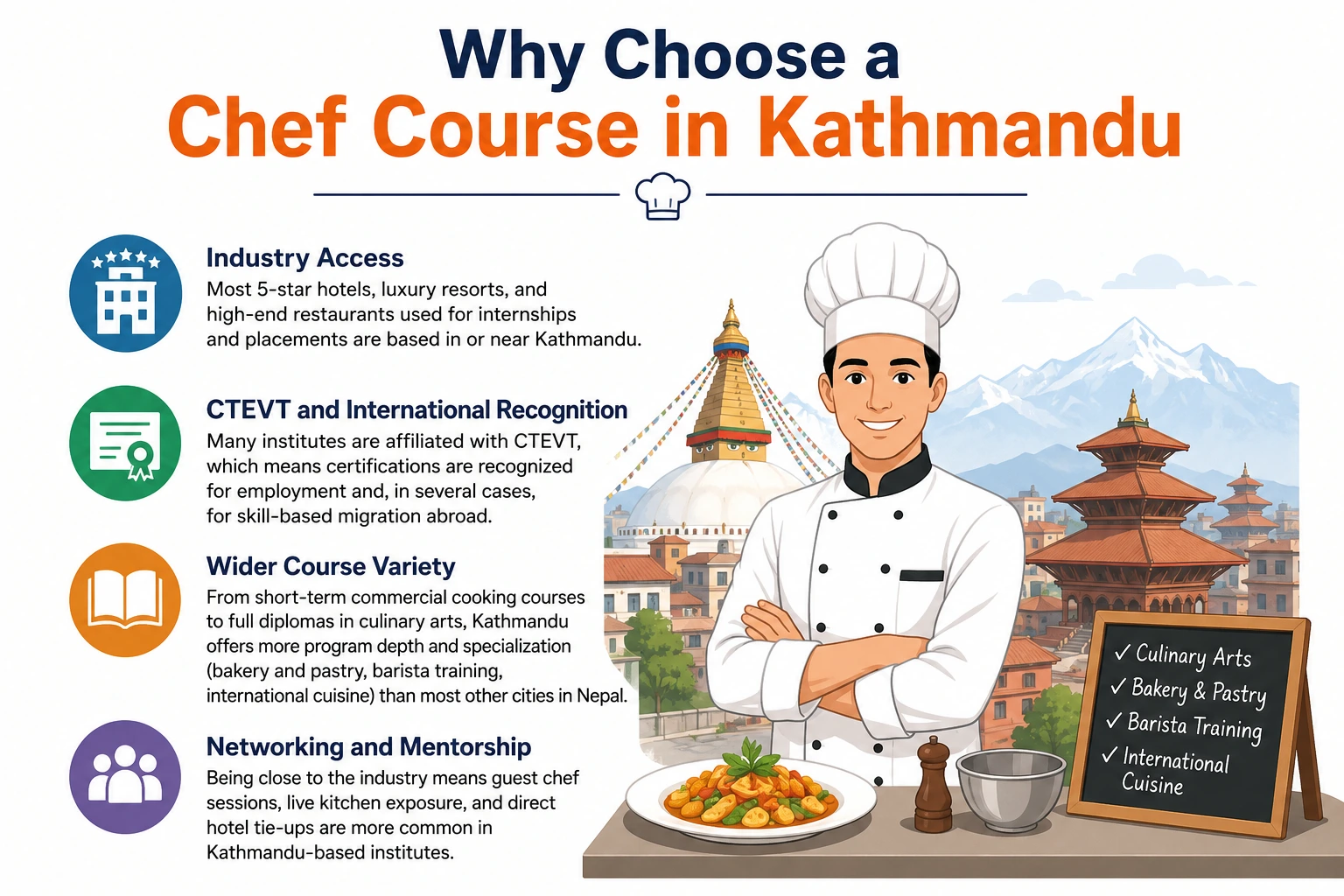 Why Choose a Chef Course in Kathmandu
